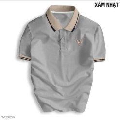 Áo Thun Polo Cổ Bẻ Thêu Logo Sừng Hươu Vải Thun Cotton Co Giãn 4 Chiều Cực Sang Trọng 8 Táo Thun Polo Cổ Bẻ Thêu Logo Sừng Hươu Vải Thun Cotton Co Giãn 4 Chiều Cực Sang Trọng - Donabico Mart