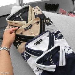 Áo Thun Cổ Bẻ Men Ag Chất Cá Sấu Vảy Cá, Mắt Vải Lớn, Thấm Hút Mồ Hôi Tốt, Co Giãn 4 Chiều P284 - Donabico Mart