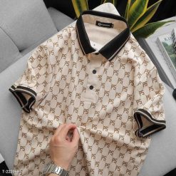 Áo Thun Polo Cổ Bẻ Cao Cấp In Chữ PS - Donabico Mart